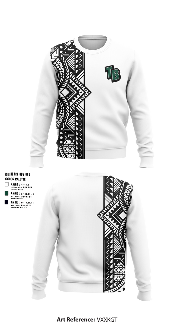 Twelve Bridges Rhinos 96167977 Crew Neck Sweatshirt - 2