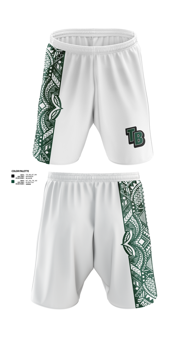 Twelve Bridges Rhinos 96167977 Athletic Shorts With Pockets - 4