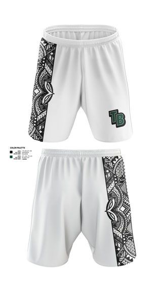 Twelve Bridges Rhinos 96167977 Athletic Shorts With Pockets - 5
