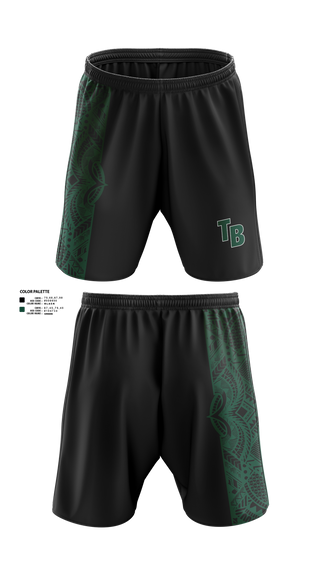 Twelve Bridges Rhinos 96167977 Athletic Shorts With Pockets - 3