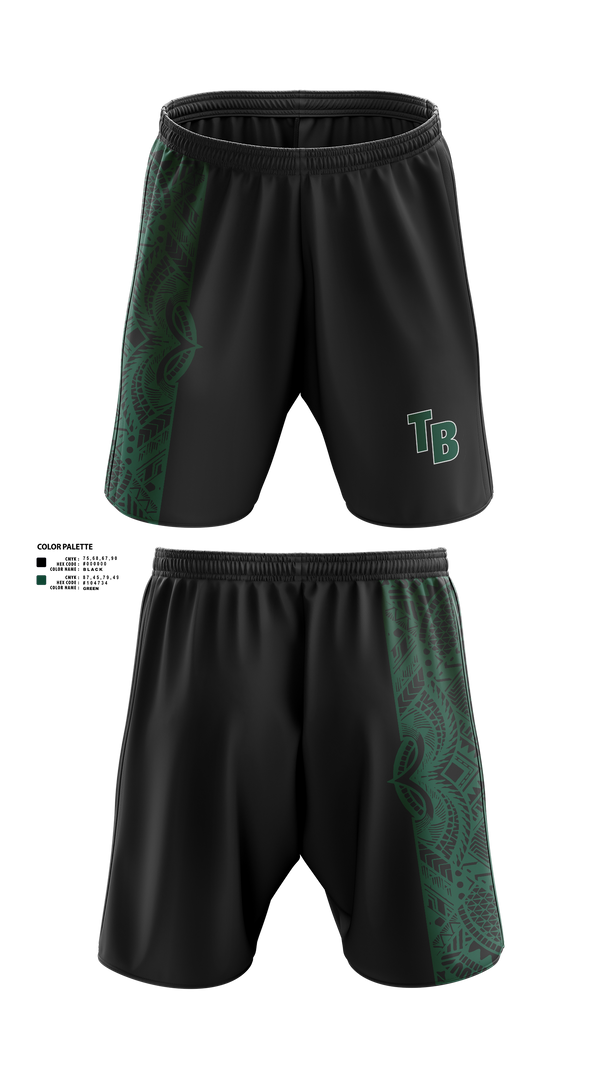 Twelve Bridges Rhinos 96167977 Athletic Shorts With Pockets - 3