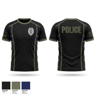 Short Sleeve Performance Shirt, AREA 30 CAREER CENTER LAW ENFORCEMENT, Police, Teamtime, Team time, sublimation, custom sports apparel, team uniforms, spirit wear, spiritwear, sports uniforms, custom shirts, team store, custom team store, fundraiser sports, apparel fundraiser