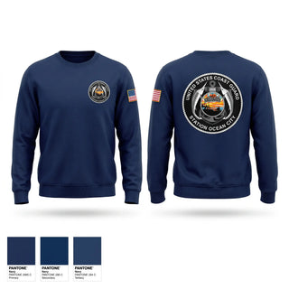 Crew Neck Sweatshirt, Station Ocean City, Coast Guard, Teamtime, Team time, sublimation, custom sports apparel, team uniforms, spirit wear, spiritwear, sports uniforms, custom shirts, team store, custom team store, fundraiser sports, apparel fundraiser
