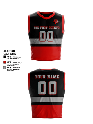 Big Foot Chiefs 52299440 Womens Basketball Jersey - 1