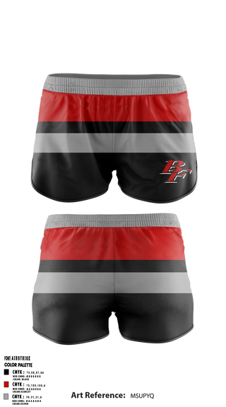 Big Foot Chiefs 52299440 Women's Shorts - 1