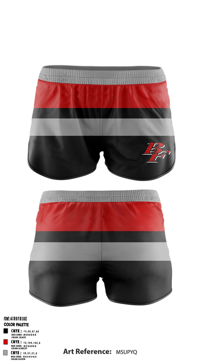 Big Foot Chiefs 52299440 Women's Shorts - 1