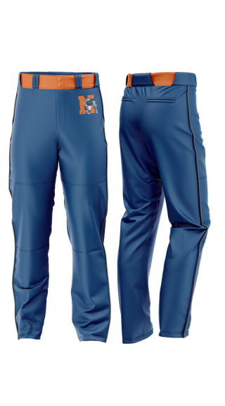 North Shore Navigators 54944032 Baseball Pants - 1