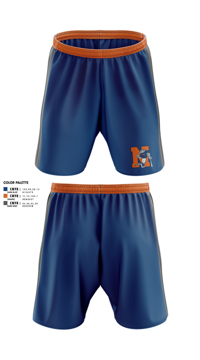 North Shore Navigators 54944032 Athletic Shorts With Pockets - 1