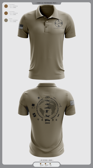 Short Sleeve Performance Polo, Naval Hospital Jacksonville ERSS, , Teamtime, Team time, sublimation, custom sports apparel, team uniforms, spirit wear, spiritwear, sports uniforms, custom shirts, team store, custom team store, fundraiser sports, apparel fundraiser