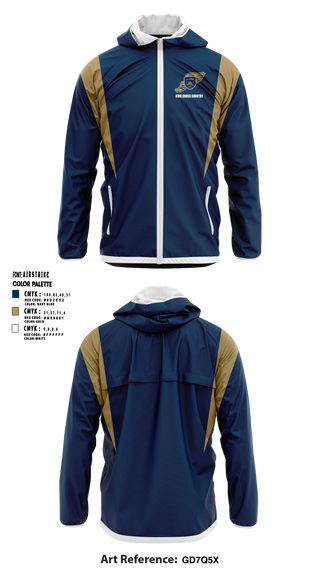 King School Cross Country 55057213 Windbreaker - 1