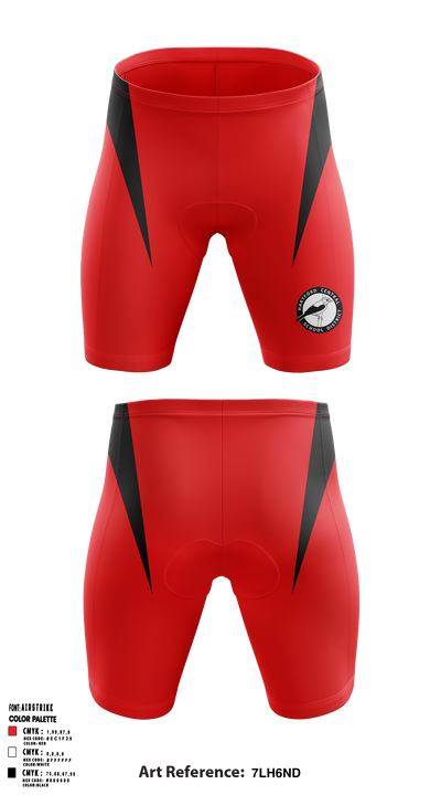 Hartford Central Tanagers Cross Country 80658737 Men's Compression Shorts - 1