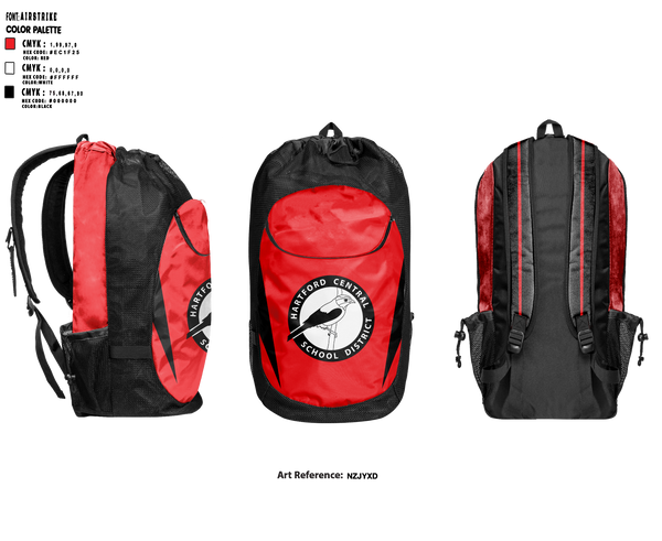 Hartford Central Tanagers Cross Country 80658737 Gear Bag - 1