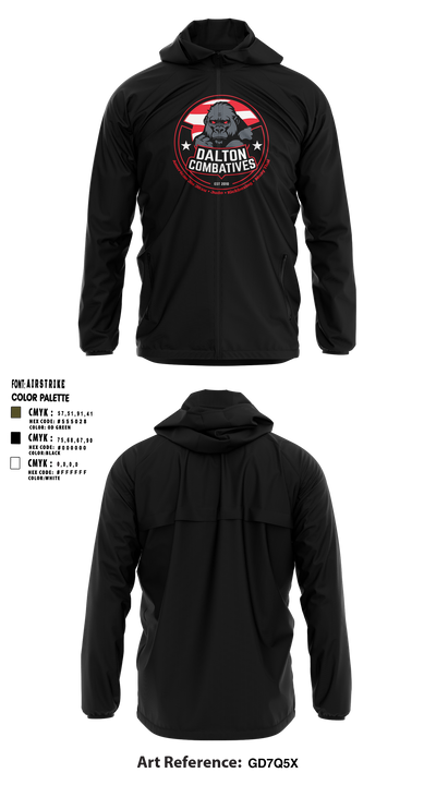 DALTON COMBATIVES 59211983 Windbreaker - 22