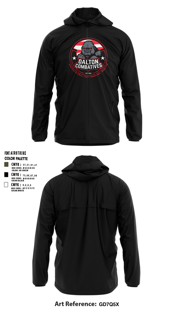 DALTON COMBATIVES 59211983 Windbreaker - 22