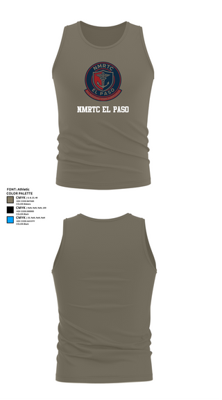 Tank Top, NMRTC El Paso, , Teamtime, Team time, sublimation, custom sports apparel, team uniforms, spirit wear, spiritwear, sports uniforms, custom shirts, team store, custom team store, fundraiser sports, apparel fundraiser