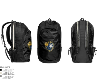 Gear Bag, Wolves, Men's Volleyball, Teamtime, Team time, sublimation, custom sports apparel, team uniforms, spirit wear, spiritwear, sports uniforms, custom shirts, team store, custom team store, fundraiser sports, apparel fundraiser