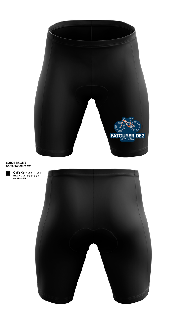 Mens Compression Shorts, FATGUYSRIDE2, Cycling, Teamtime, Team time, sublimation, custom sports apparel, team uniforms, spirit wear, spiritwear, sports uniforms, custom shirts, team store, custom team store, fundraiser sports, apparel fundraiser