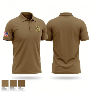Short Sleeve Performance Polo, NSAW Security Forces, Navy, Teamtime, Team time, sublimation, custom sports apparel, team uniforms, spirit wear, spiritwear, sports uniforms, custom shirts, team store, custom team store, fundraiser sports, apparel fundraiser