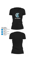 Lady Chargers 79726447 Women's Short Sleeve V-neck Shirt - 37