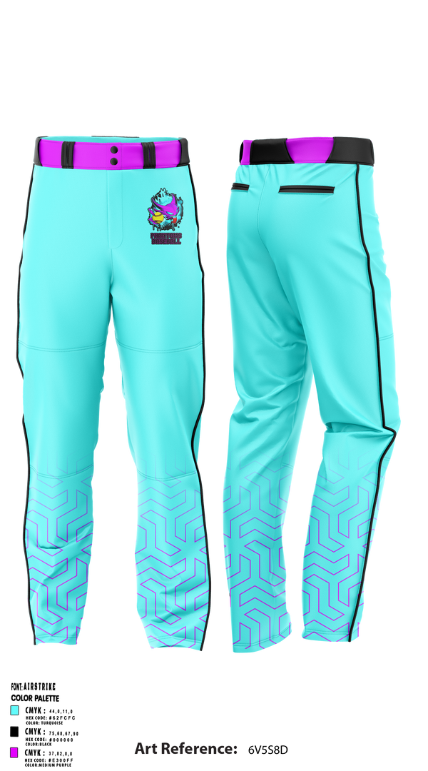 Phantoms 84226682 Baseball Pants - 1