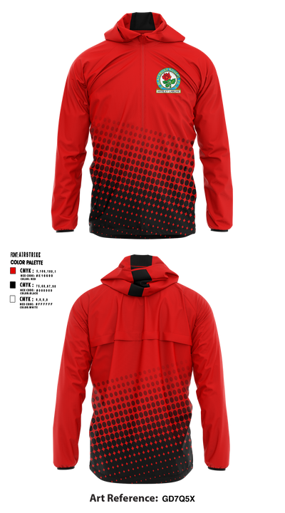 Blackburn Rovers 13216348 Windbreaker - 1