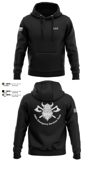 148th E.S.T. 42983044 Hoodie - 1