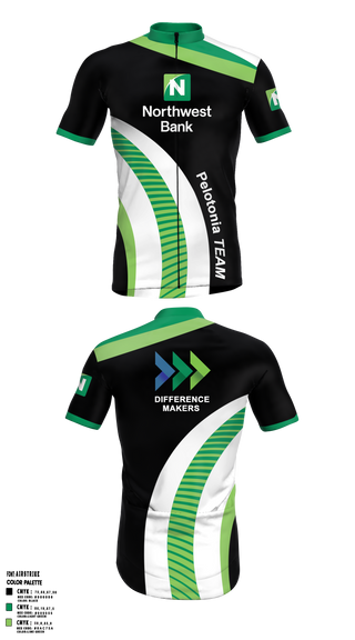 Northwest Bank Pelotonia 51629552 Cycling Jersey 6