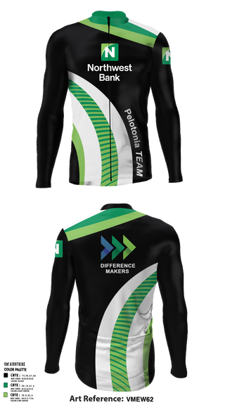 Northwest Bank Pelotonia 51629552 Cycling Jersey 9