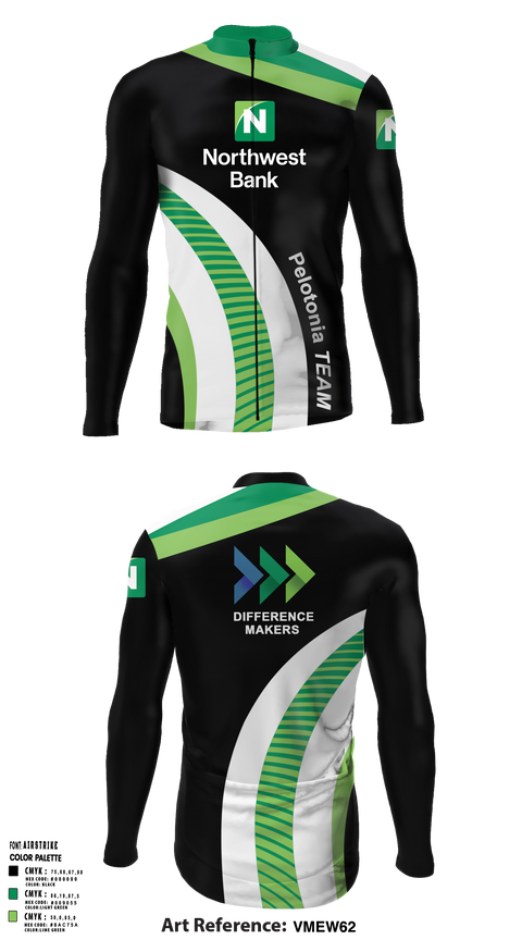 Northwest Bank Pelotonia 51629552 Cycling Jersey 9