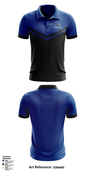 Marion C Early R-5 High School Cheer 22257490 Short Sleeve Performance Polo - 1