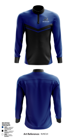 Marion C Early R-5 High School Cheer 22257490 Quarter Zip Jacket - 1