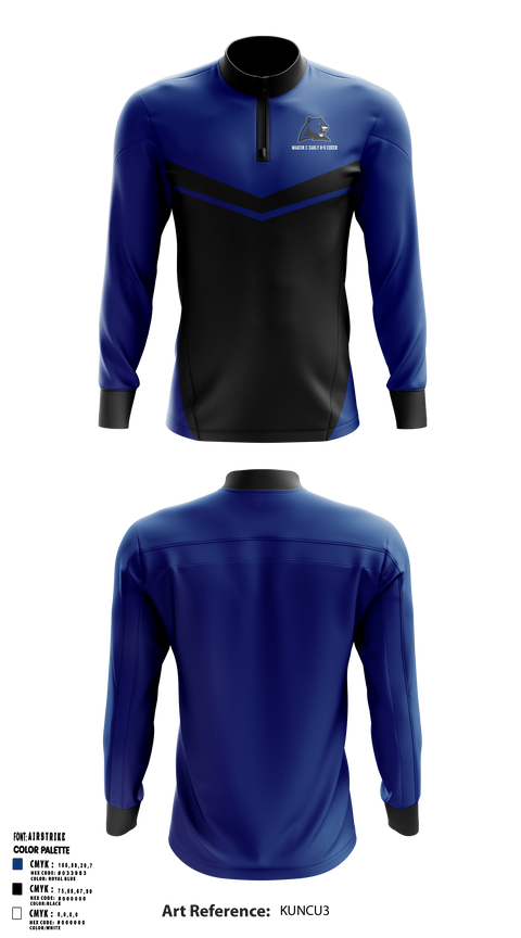 Marion C Early R-5 High School Cheer 22257490 Quarter Zip Jacket - 1