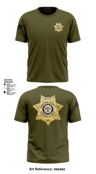 Short Sleeve Performance Shirt, Prentiss county sheriff department, Police, Teamtime, Team time, sublimation, custom sports apparel, team uniforms, spirit wear, spiritwear, sports uniforms, custom shirts, team store, custom team store, fundraiser sports, apparel fundraiser