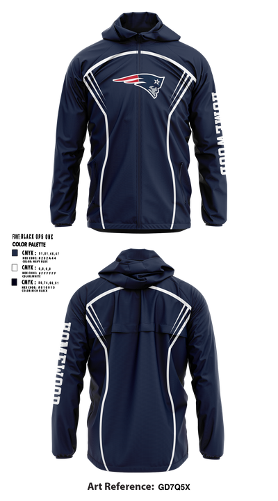 Homewood Volleyball 4156674 Windbreaker - 1