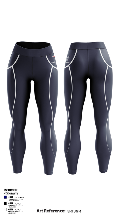 Homewood Volleyball 4156674 Womens Leggings - 1