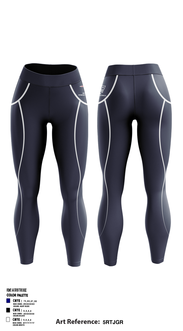 Homewood Volleyball 4156674 Womens Leggings - 1