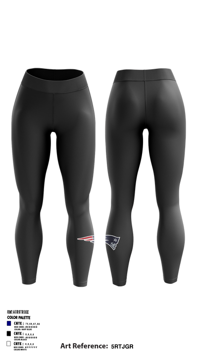 Homewood Volleyball 4156674 Womens Leggings - 3