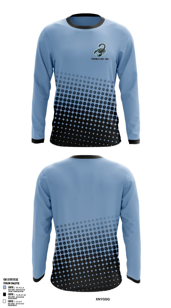 Pueblo Del Sol Long Sleeve Performance Shirt - 1