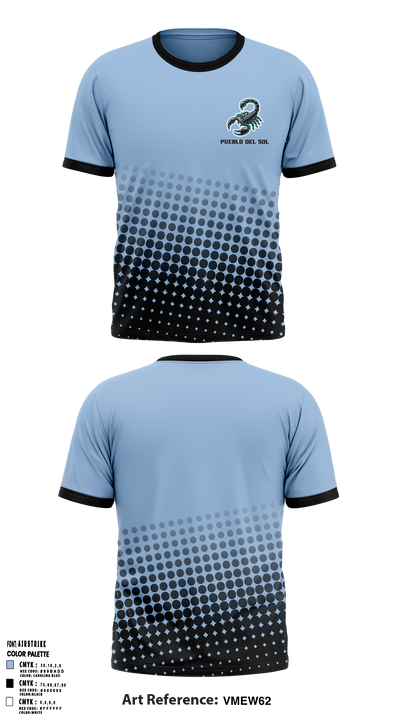Pueblo Del Sol Short Sleeve Performance Shirt - 1