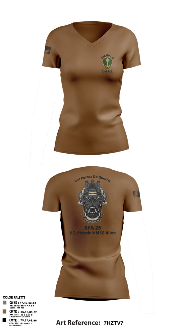 Womens Short Sleeve Vneck Shirt, 319th IEW, , Teamtime, Team time, sublimation, custom sports apparel, team uniforms, spirit wear, spiritwear, sports uniforms, custom shirts, team store, custom team store, fundraiser sports, apparel fundraiser