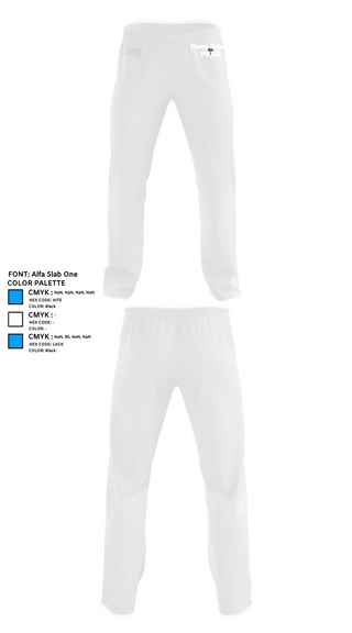 Sweatpants, Goon Squad PRPD, Police, Teamtime, Team time, sublimation, custom sports apparel, team uniforms, spirit wear, spiritwear, sports uniforms, custom shirts, team store, custom team store, fundraiser sports, apparel fundraiser