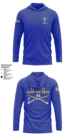 1-61 IN BN FSPC 11872632 Long Sleeve Performance Shirt with hood - 108