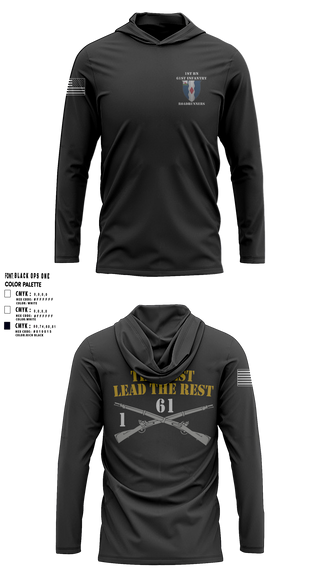 1-61 IN BN FSPC 11872632 Long Sleeve Performance Shirt with hood - 109