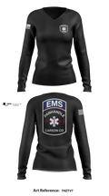 Panhandle EMS 92749562 Women's Long Sleeve V-neck Shirt - 5