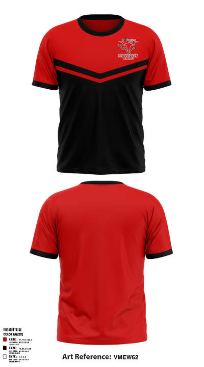 Maverick Band 19121788 Short Sleeve Performance Shirt - 4