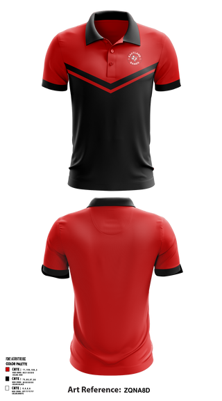 Maverick Band 19121788 Short Sleeve Performance Polo - 1