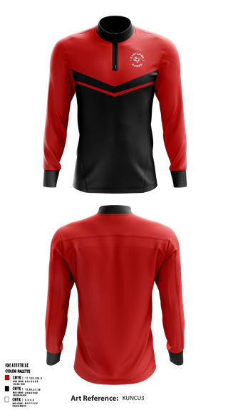 Maverick Band 19121788 Quarter Zip Jacket - 1
