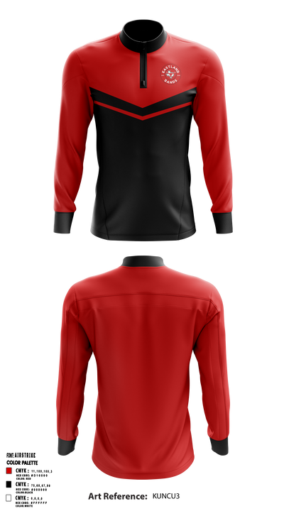 Maverick Band 19121788 Quarter Zip Jacket - 1