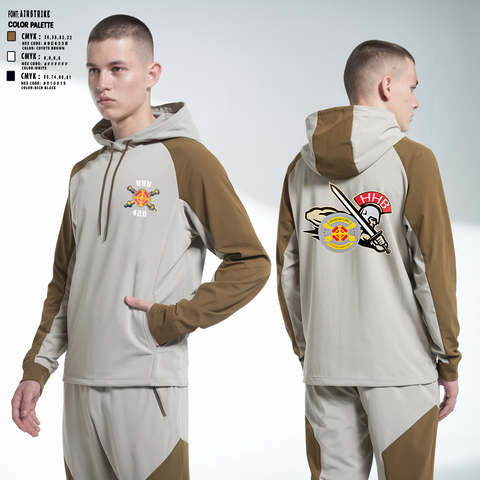 HHB, 428th Field Artillery Brigade 81466610 Hoodie - 2