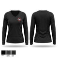 Edinburgh Fire Department Women's Long Sleeve V-neck Shirt - 1